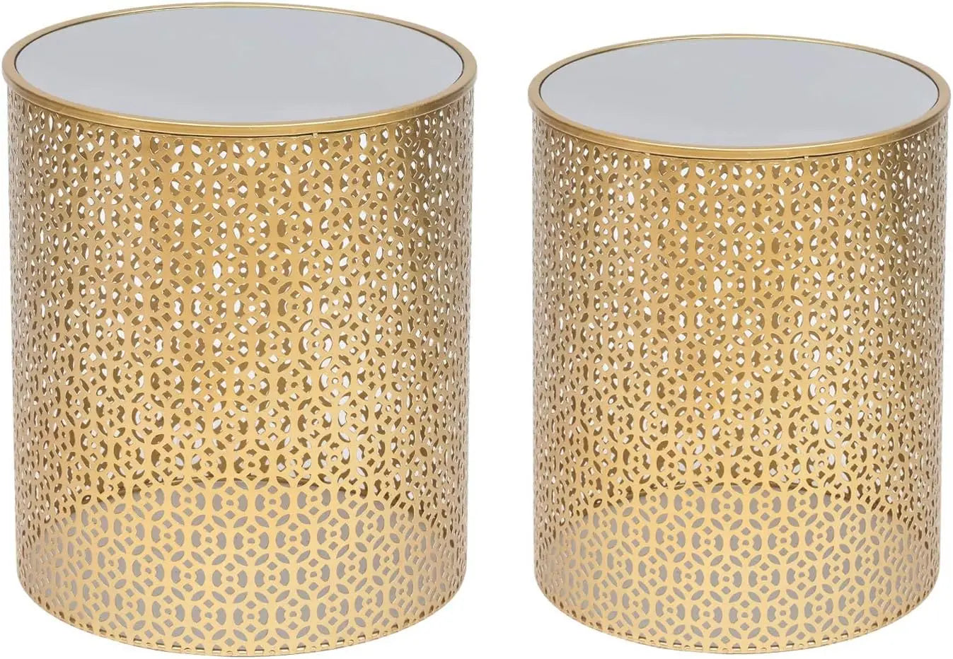 Round Side/ End Tables Set of 2