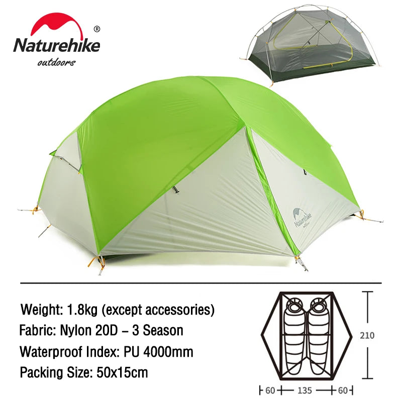 2 Person Backpacking Tent