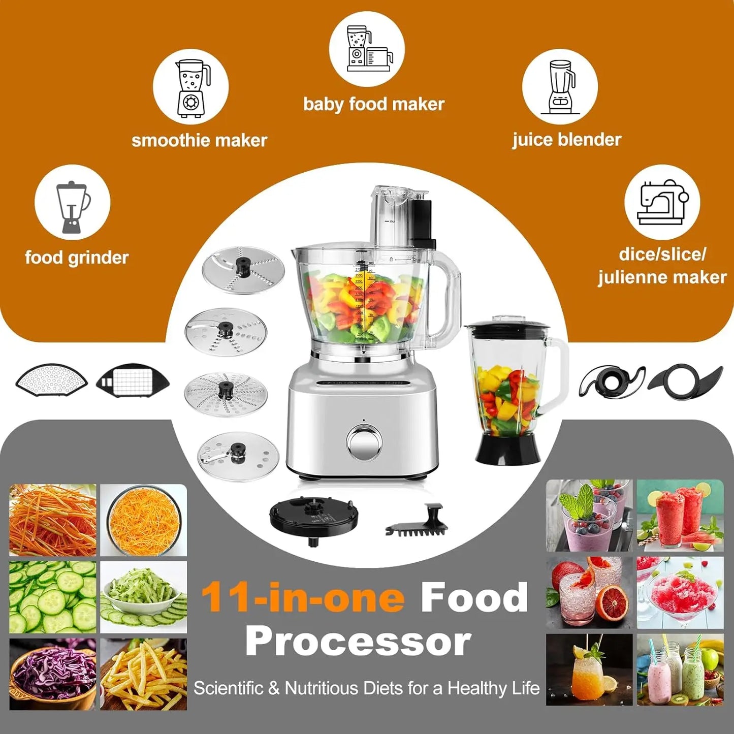 16 Cup Food Processor