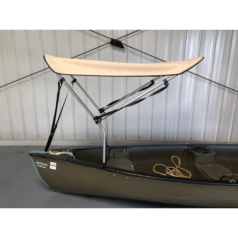Beige Canoe/Kayak Sunshade/Canopy
