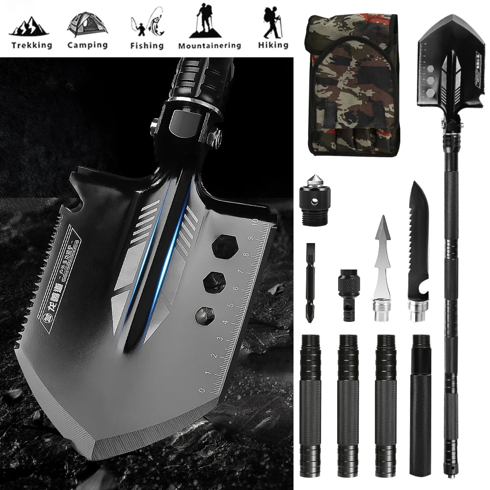 Multifunctional Camping Shovel