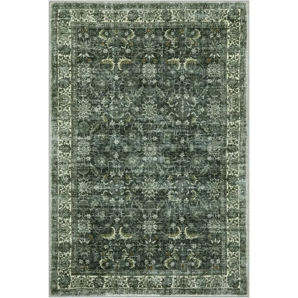 Washable Non-Slip Stain Resistant Rug, 8x10