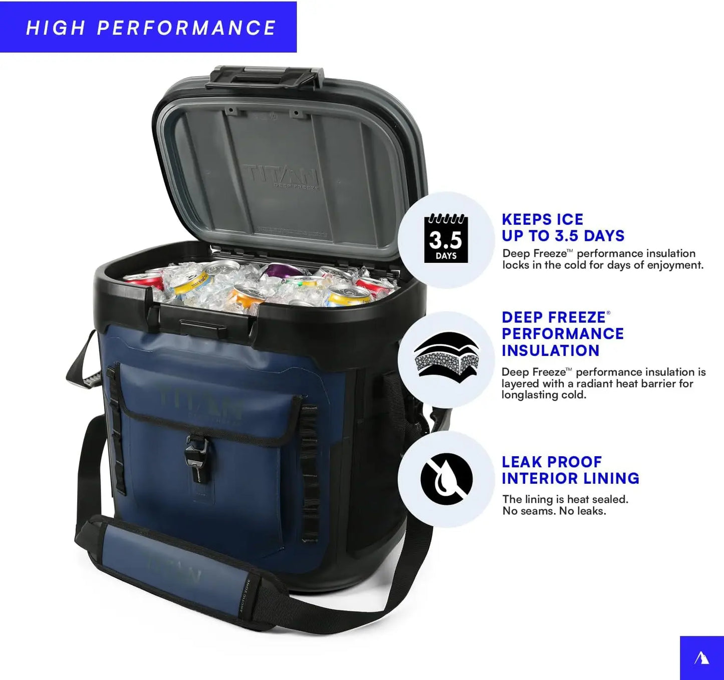 Freeze Welded Coolers and Backpacks