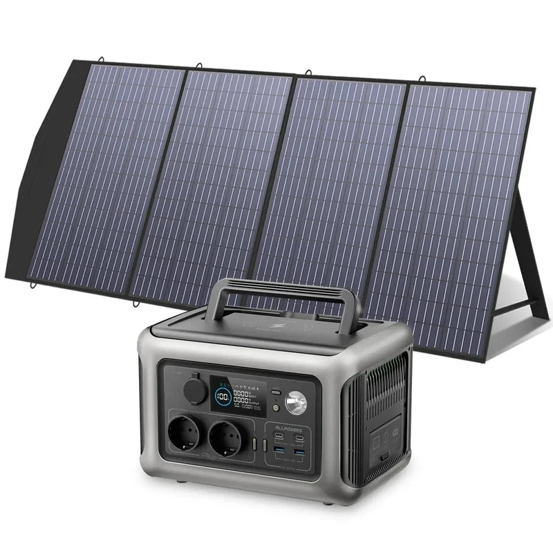 Solar Generator with Solar Panel included