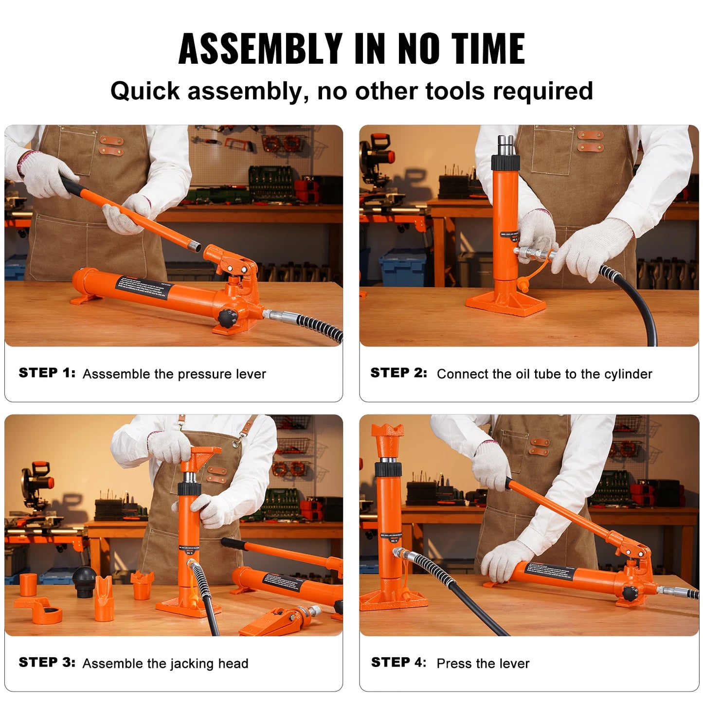 Power Hydraulic Cylinder Jack