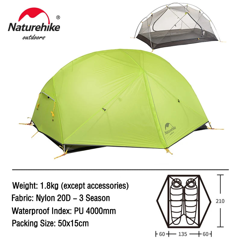 2 Person Backpacking Tent