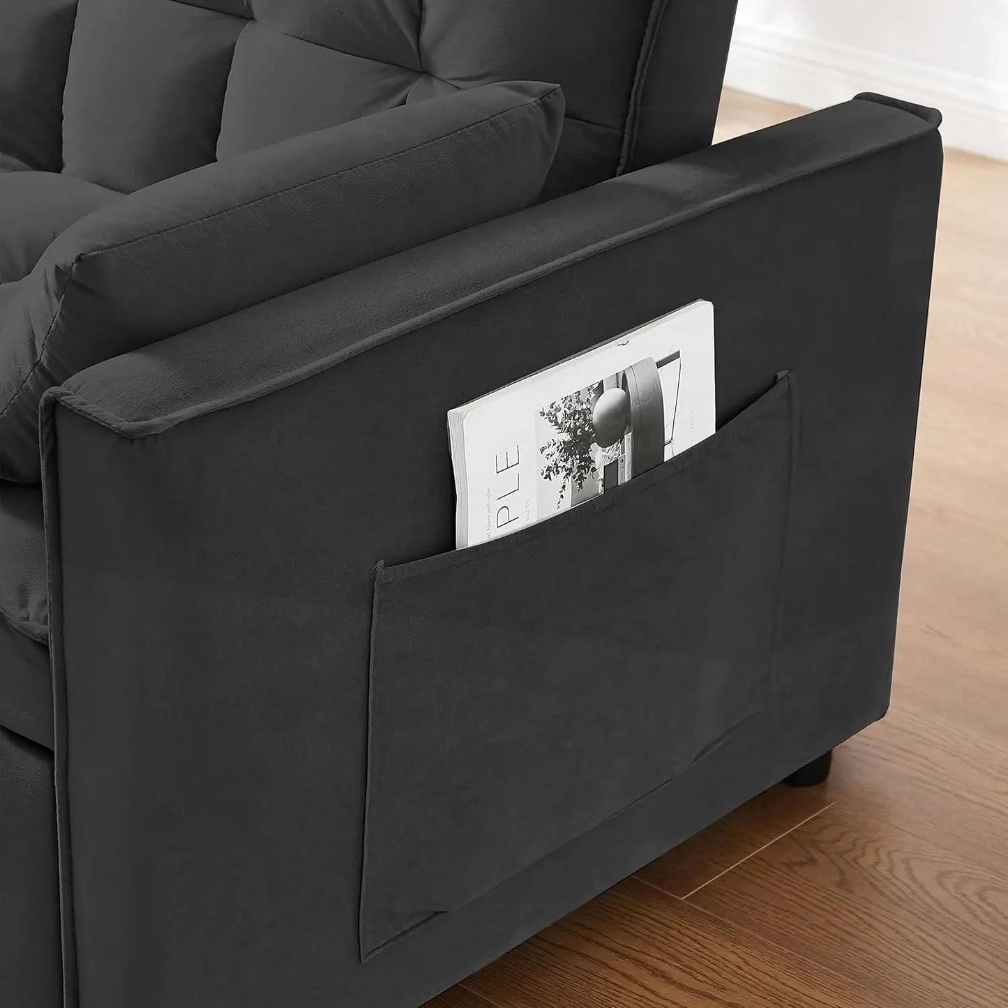 Modern Convertible Sleeper Sofa Bed