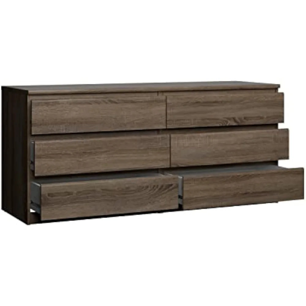 6 Drawer Double Dresser