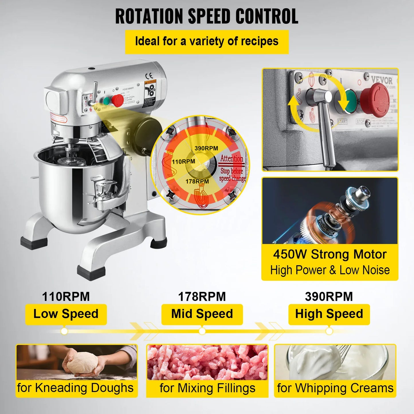Commercial Food Mixer/Processor