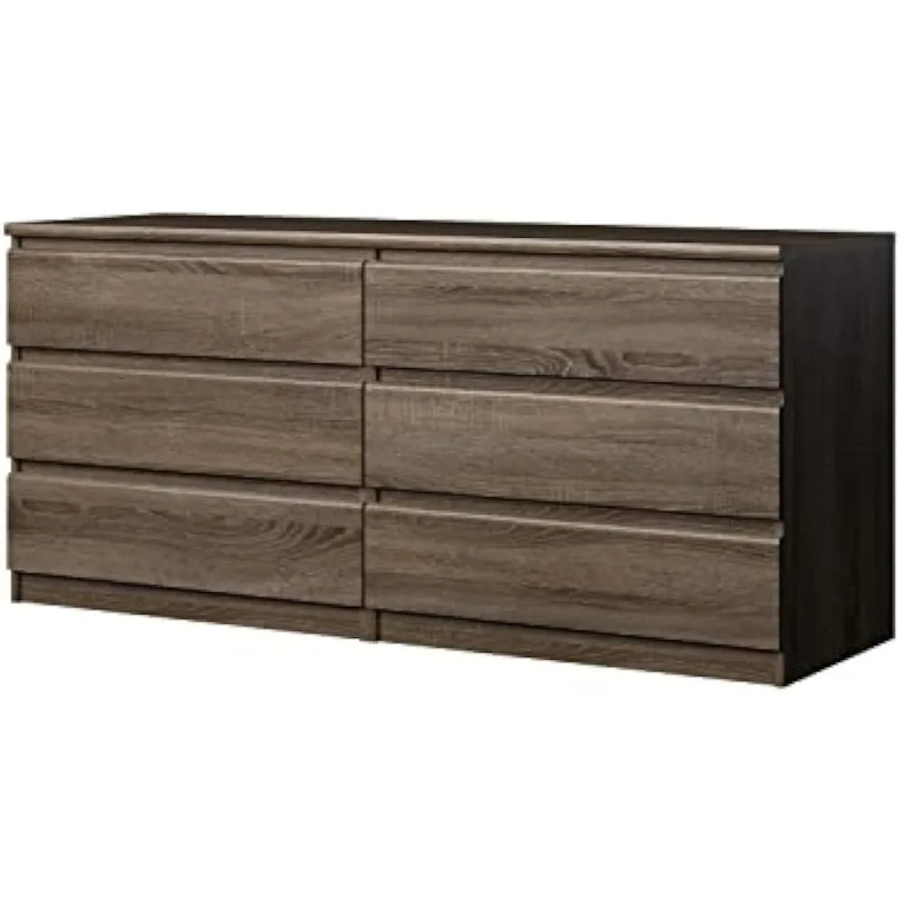 6 Drawer Double Dresser