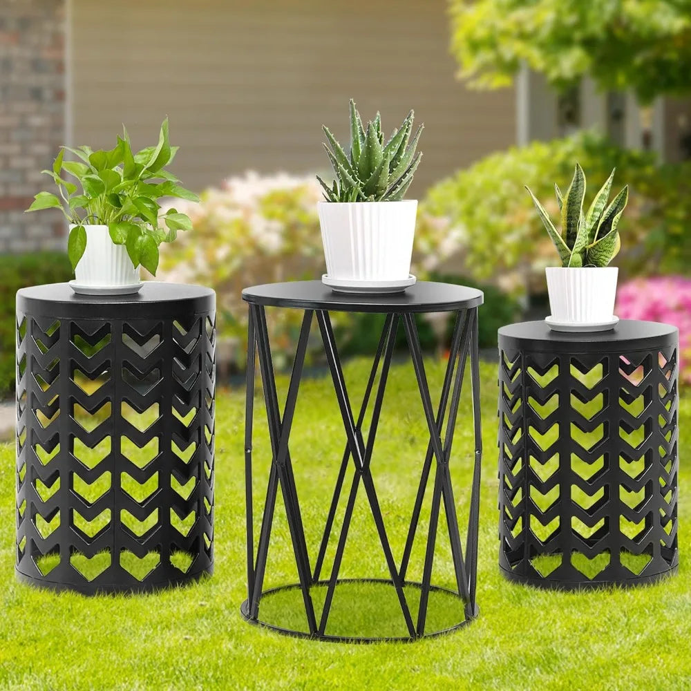 Set of 3 Stacking Coffee Tables