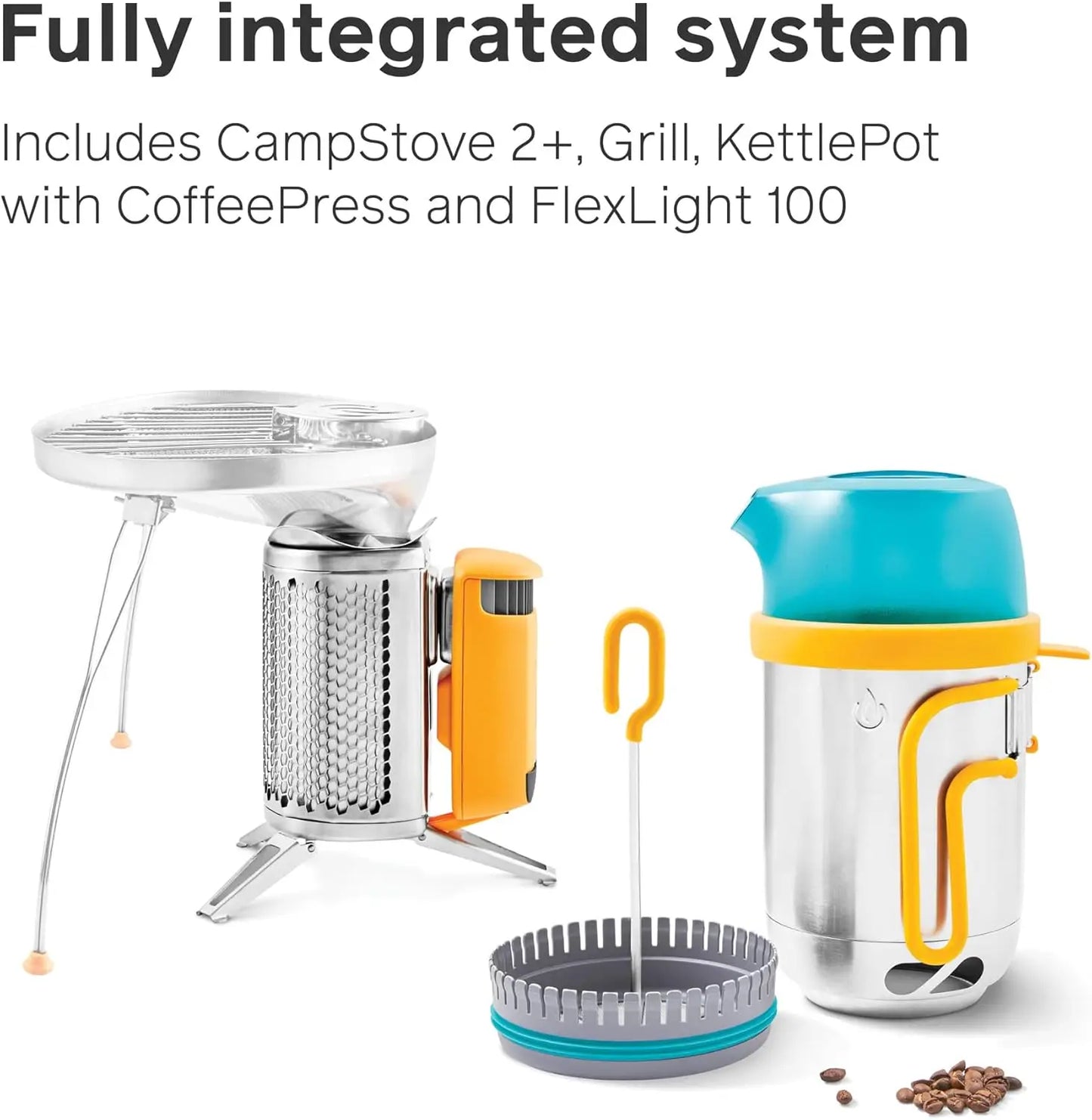 Wood Burning, Electricity Generating & USB Charging Camp Stove