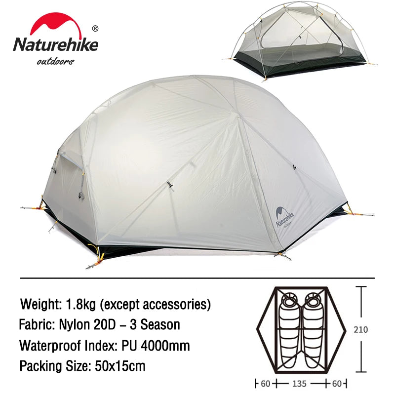 2 Person Backpacking Tent