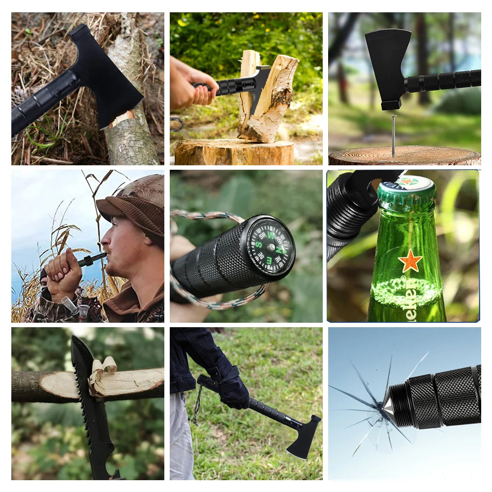 Multi-function Field Equipment Tomahawk Fire Axe