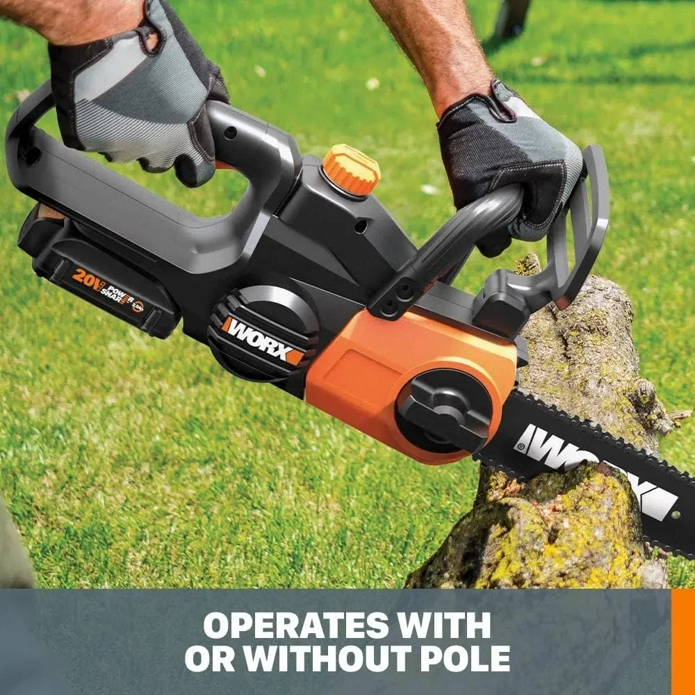 20V 10" Cordless Pole/Chain Saw