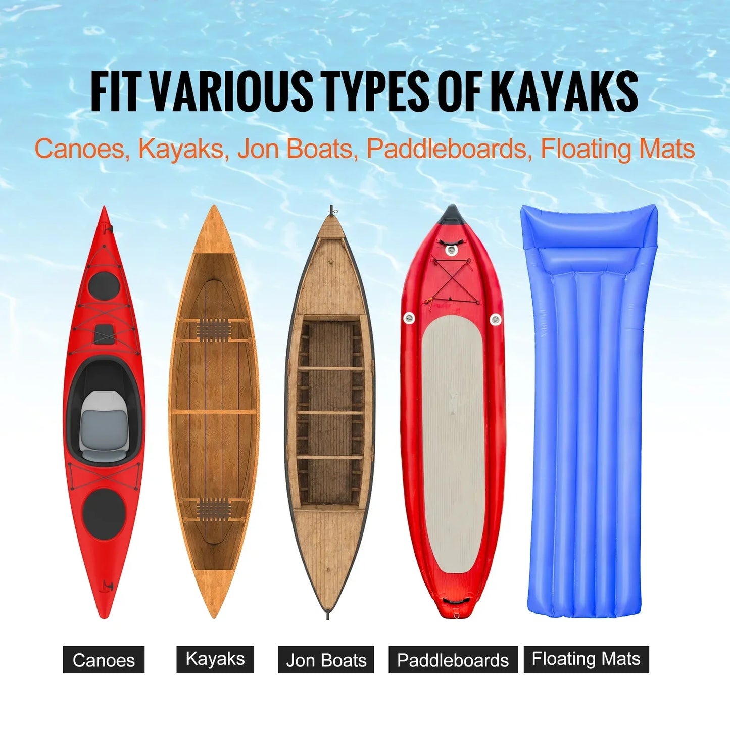 Heavy Duty Kayak Cart