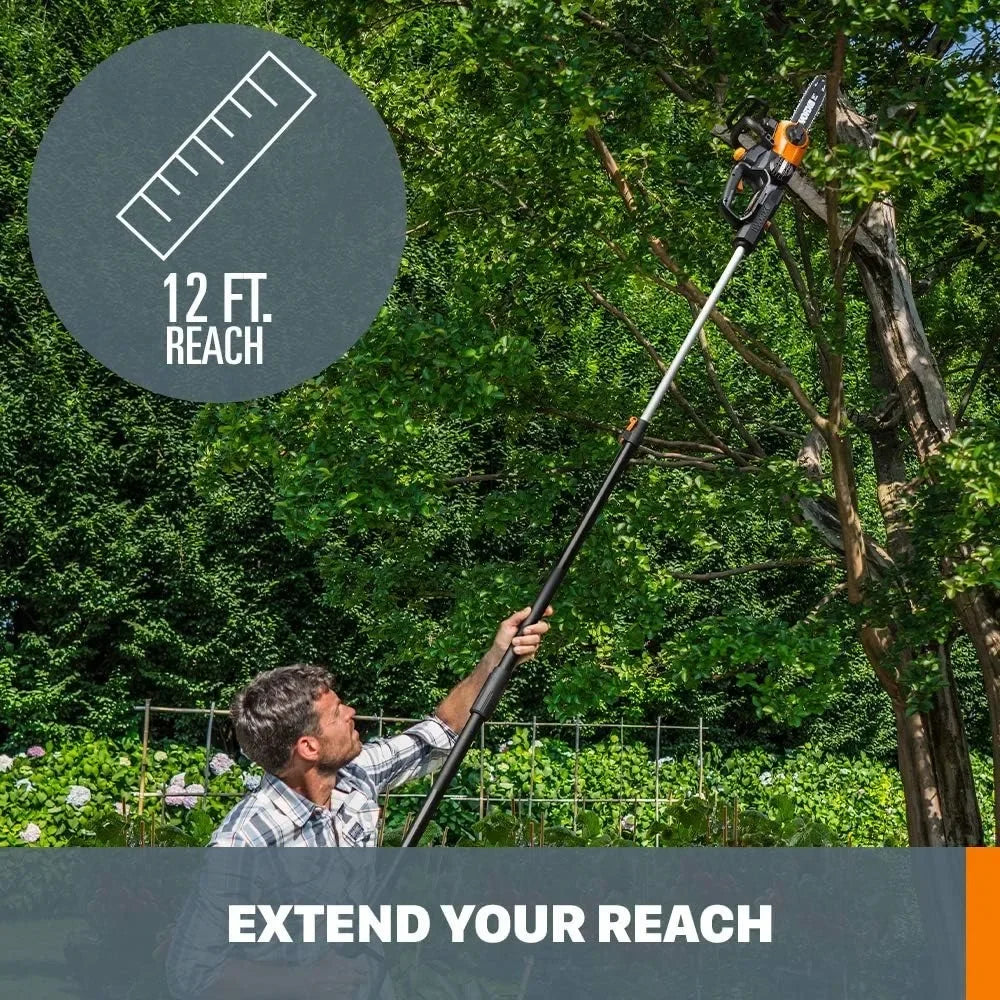 20V 10" Cordless Pole/Chain Saw