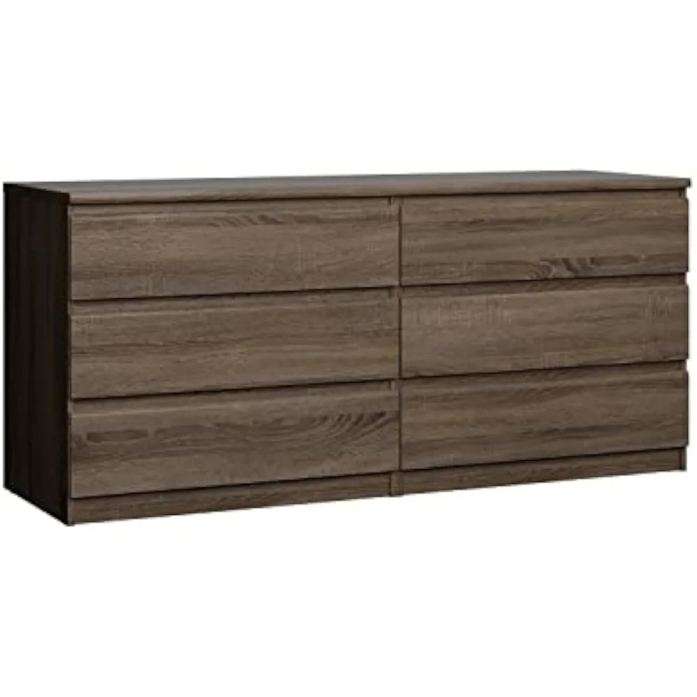 6 Drawer Double Dresser