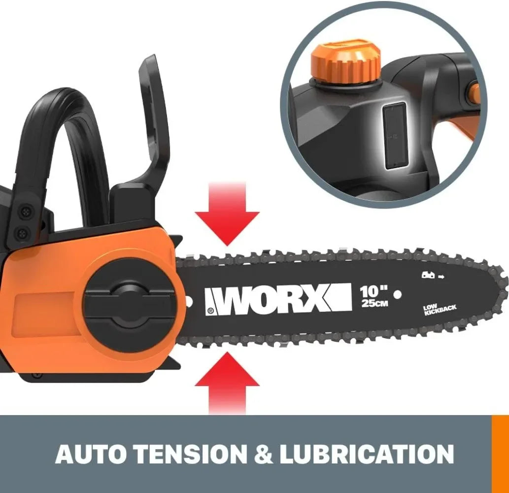 20V 10" Cordless Pole/Chain Saw