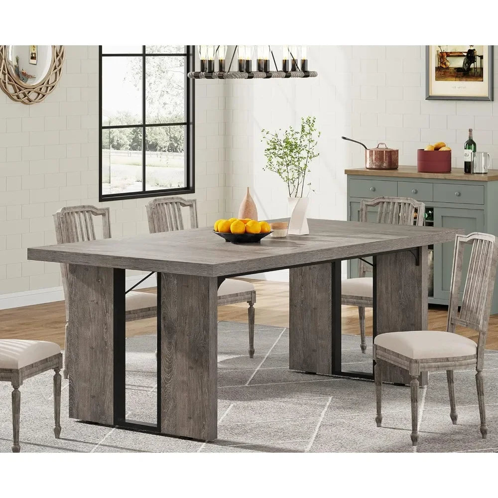 Large Dining Table for 6 To 8 People