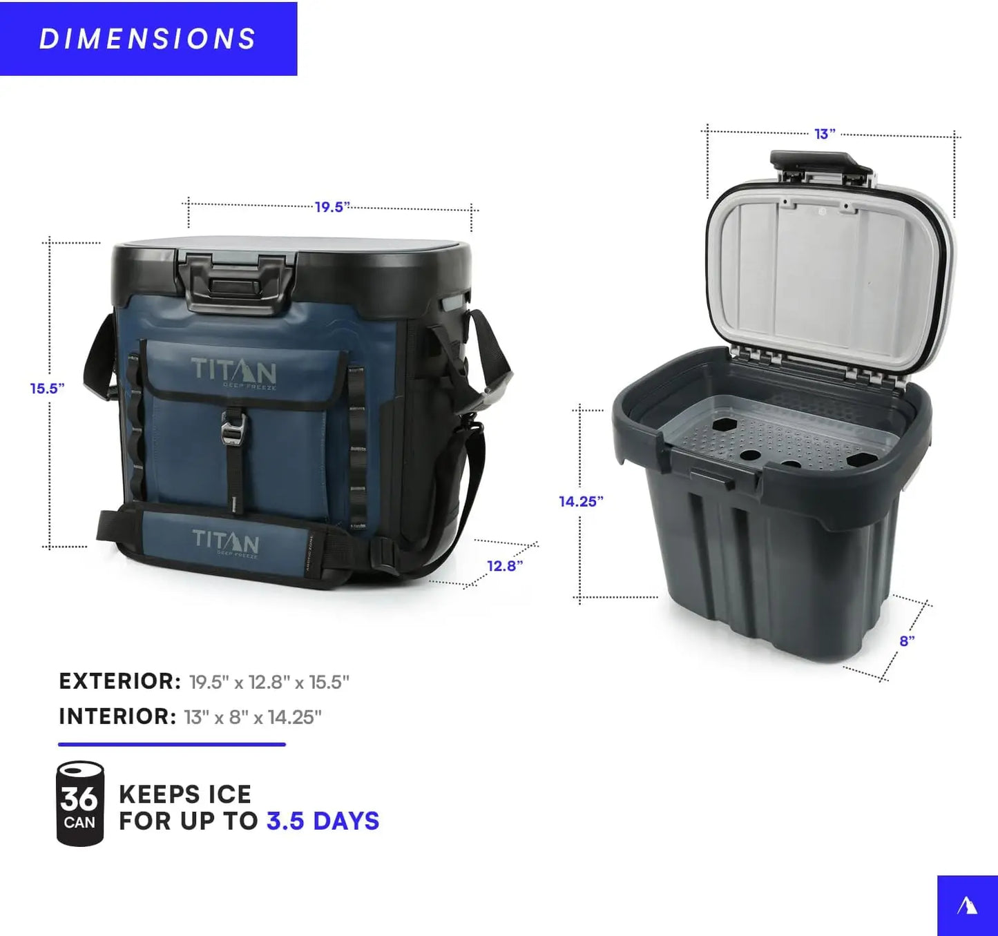 Freeze Welded Coolers and Backpacks