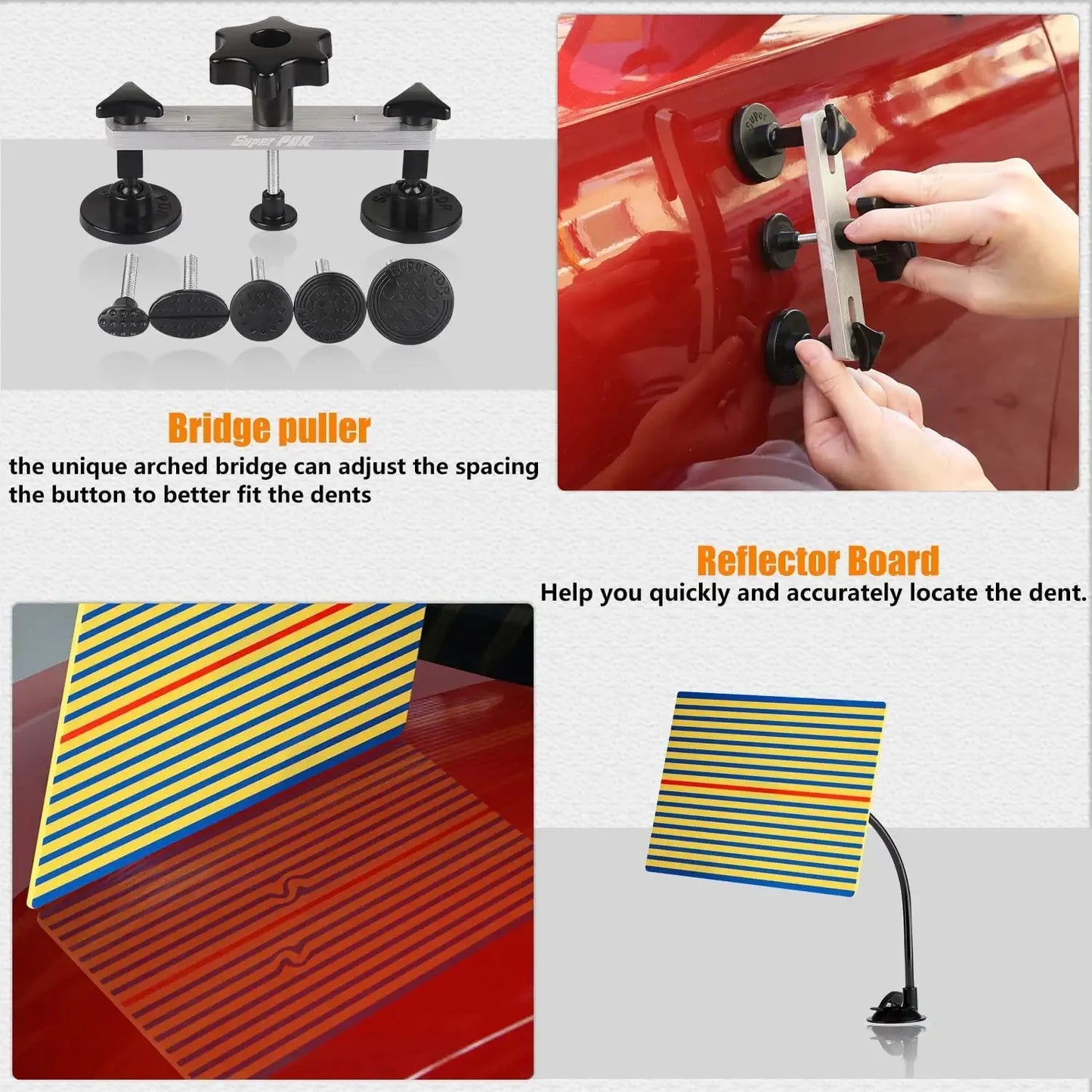Auto Body Dent Puller Kit