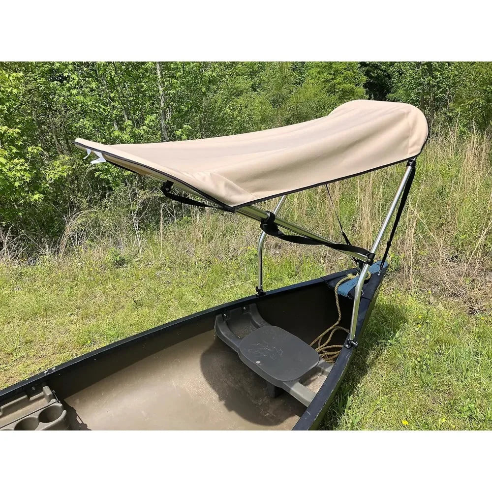 Beige Canoe/Kayak Sunshade/Canopy