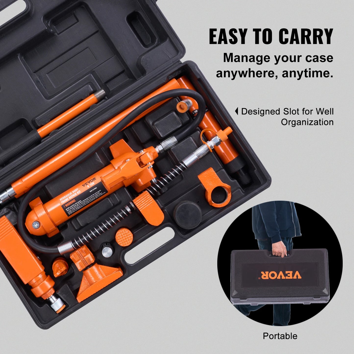 Power Hydraulic Cylinder Jack