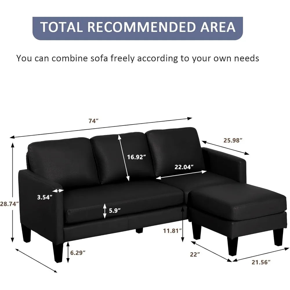 Convertible Sectional Sofa Couch