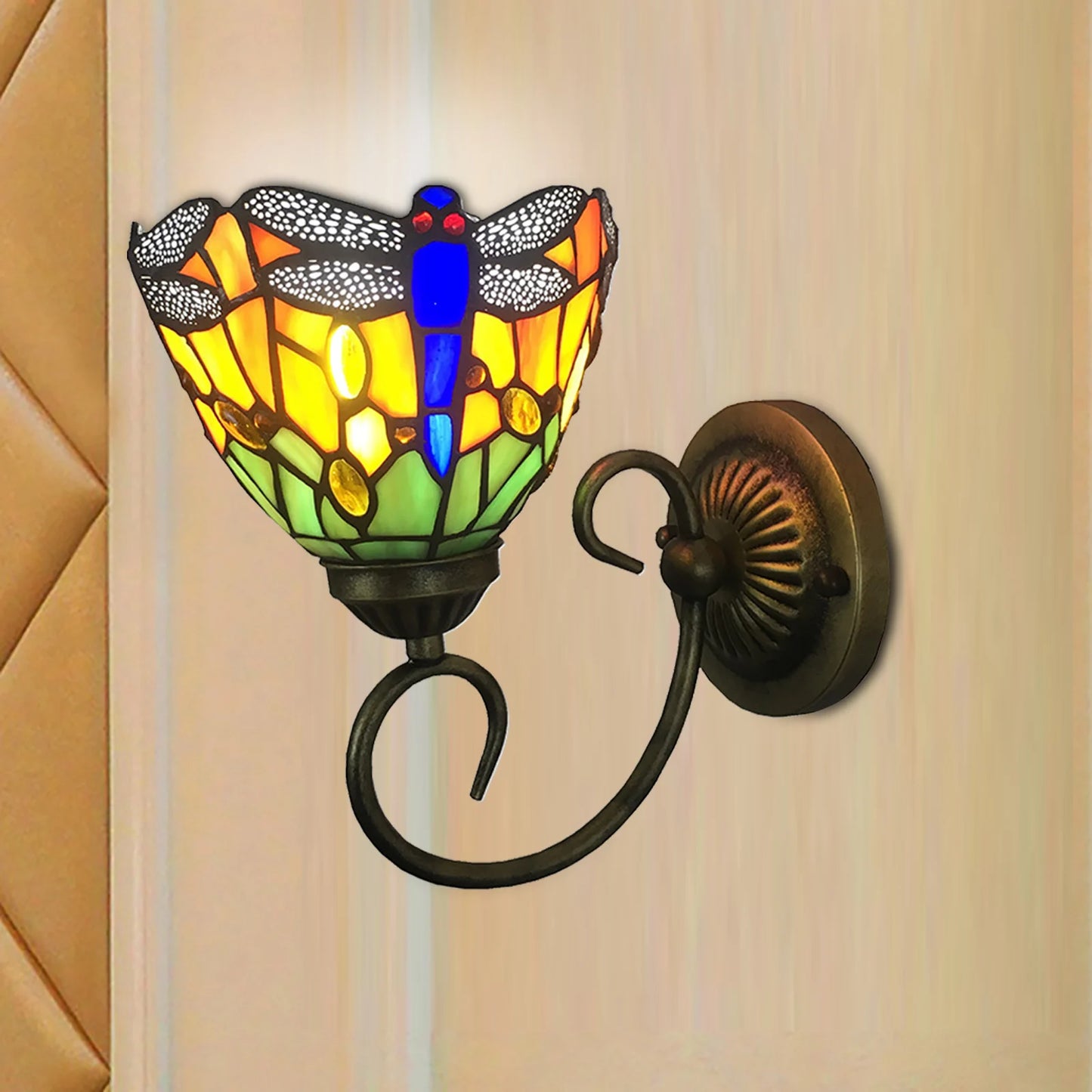 Tiffany Style Wall Light