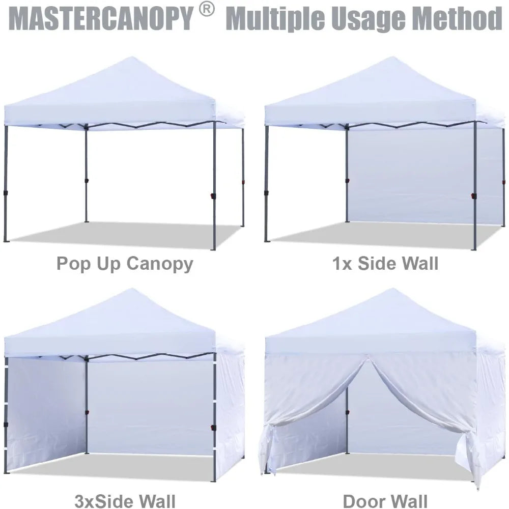 Heavy Duty Pop-up Canopy Tent with Sidewalls