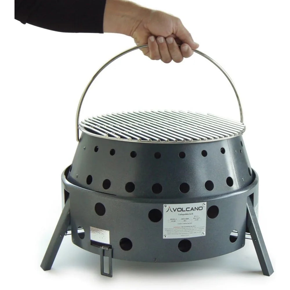 3-Fuel Portable Camping Stove/Fire Pit