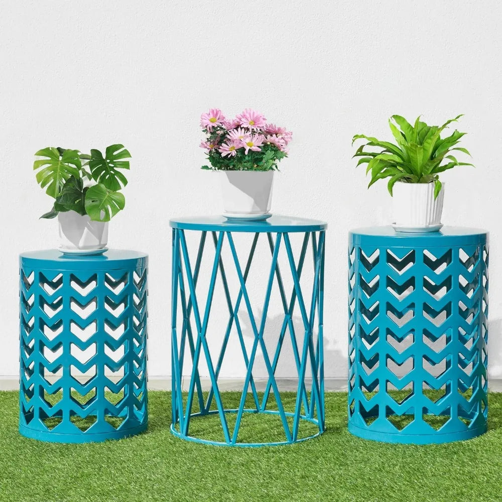 Set of 3 Stacking Coffee Tables