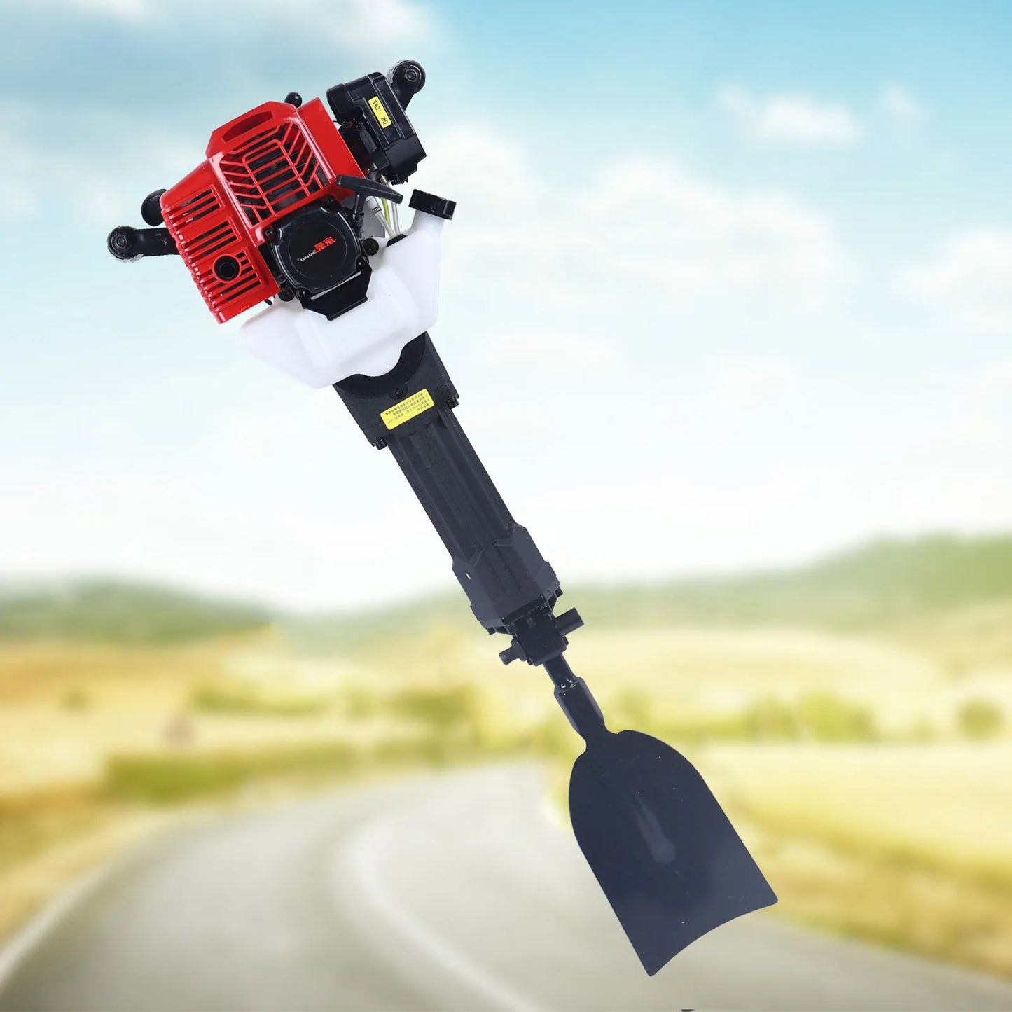 Handheld Trencher / Digger Machine Gas Powered Excavator