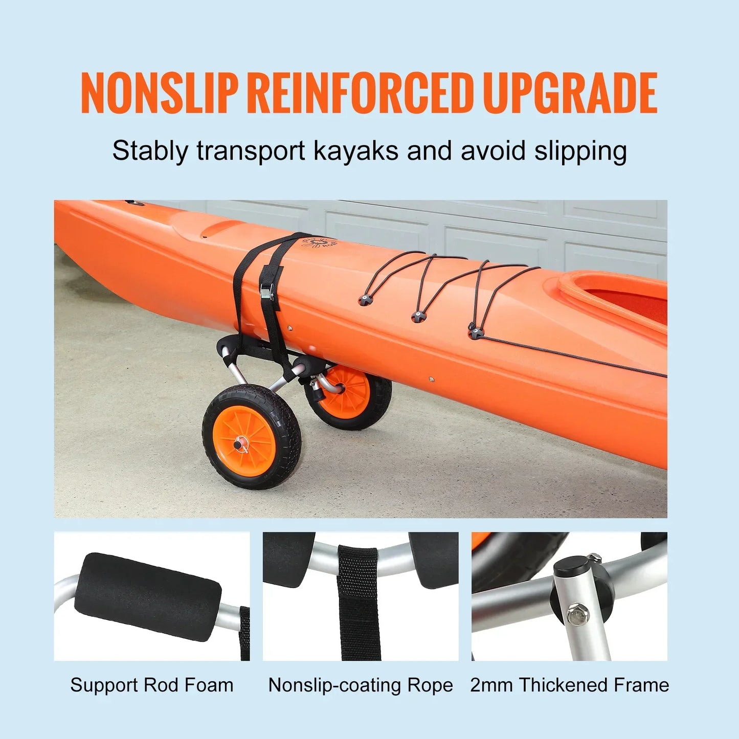 Heavy Duty Kayak Cart