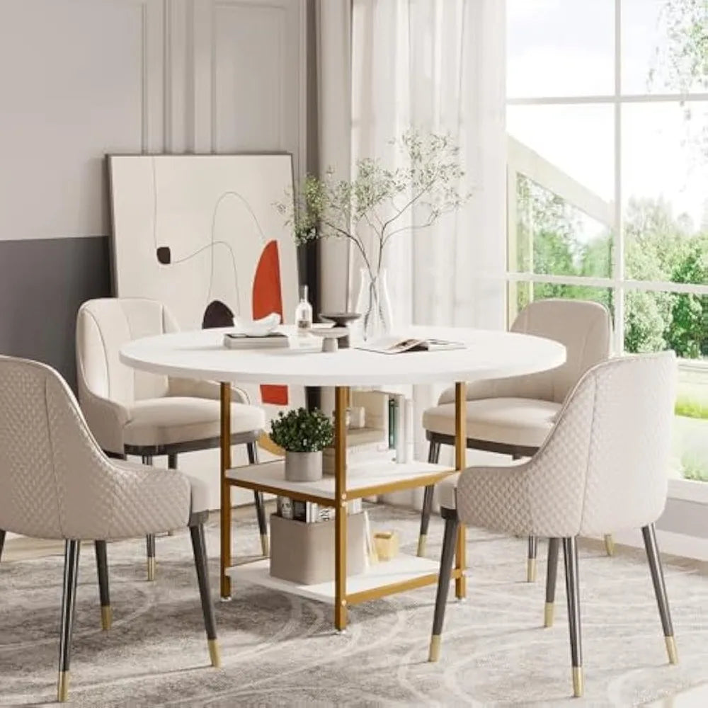 4 People Round Dinner Table