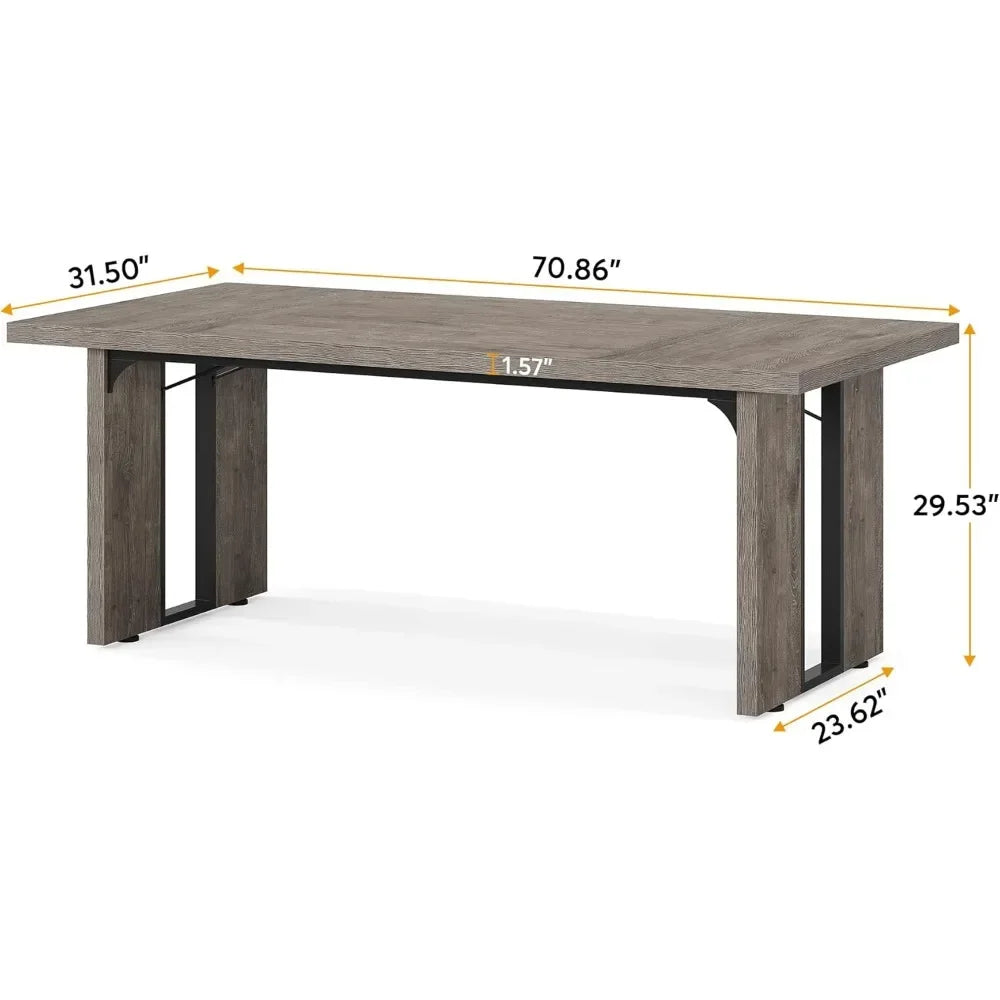 Large Dining Table for 6 To 8 People