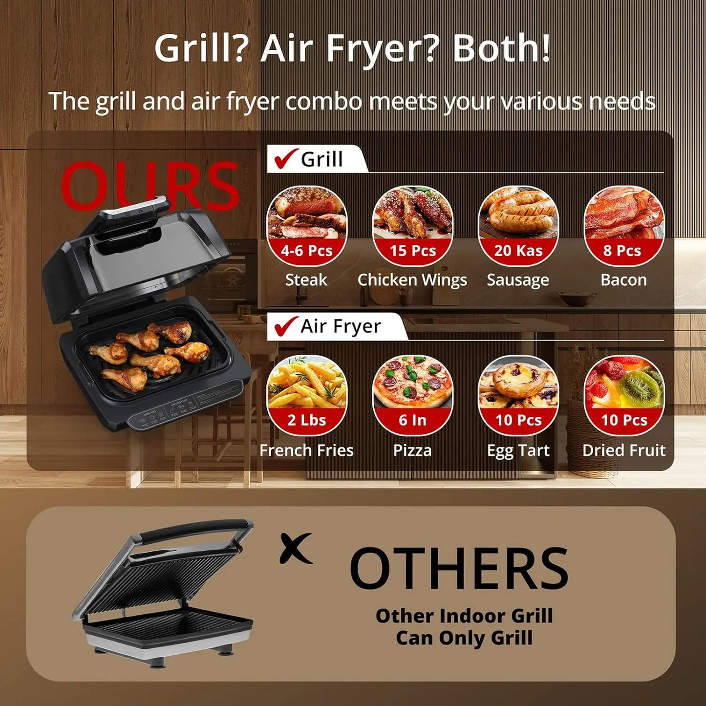 Air Fryer/Griddle Combo