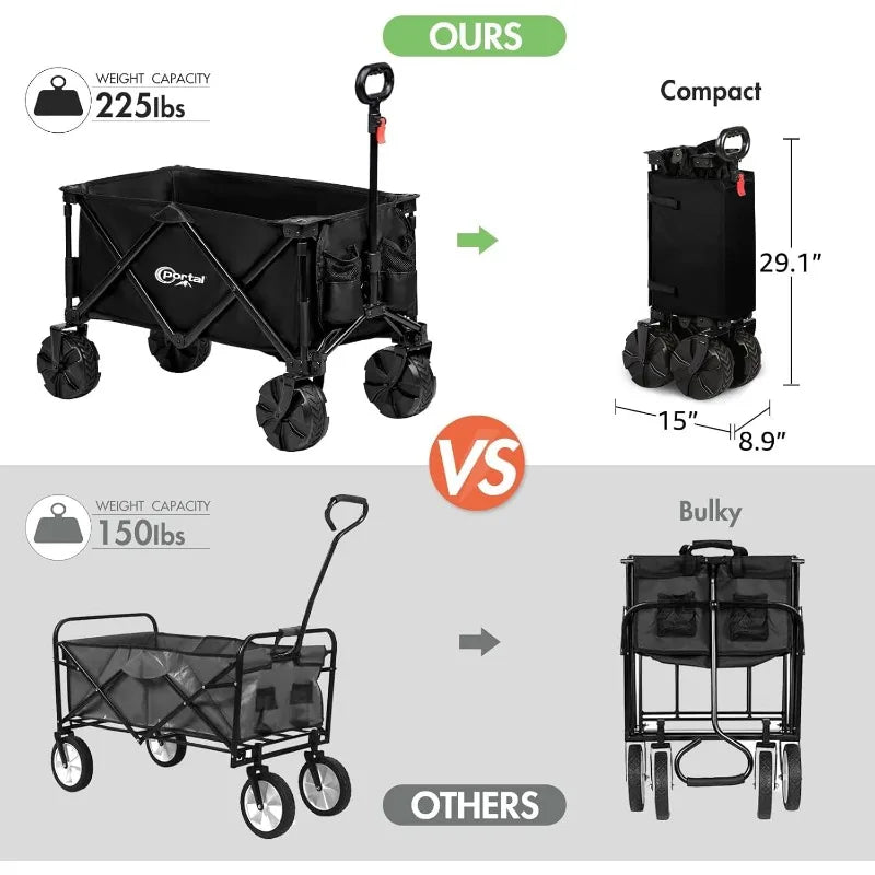 Collapsible Folding Utility Wagon