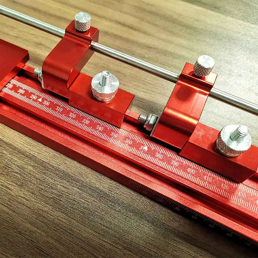 Alloy Parallel Guide System for Repeatable Cuts for Track Saw Rail