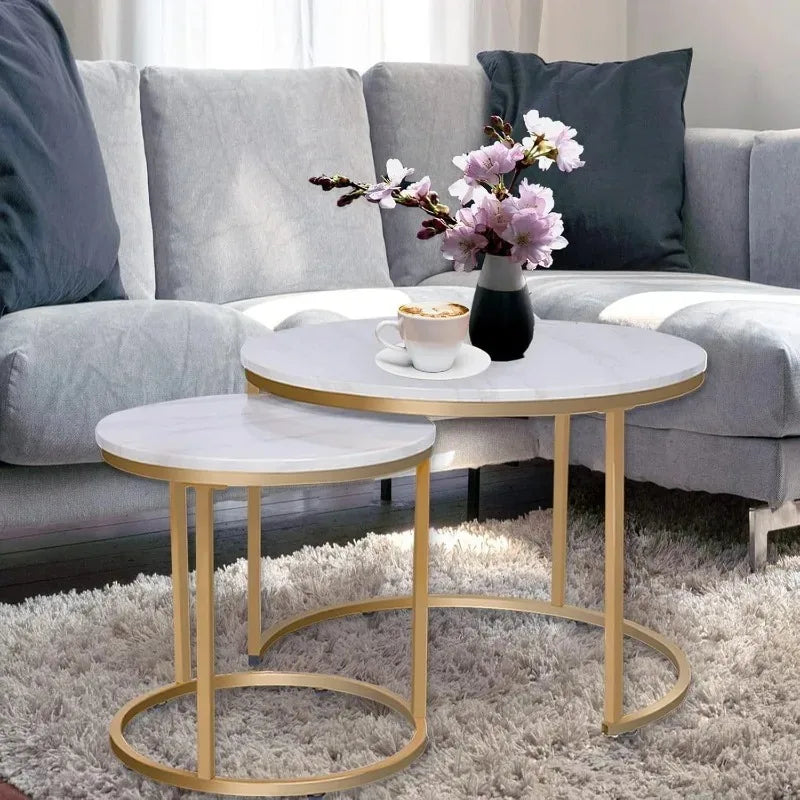 Nesting Coffee Table Set of 2