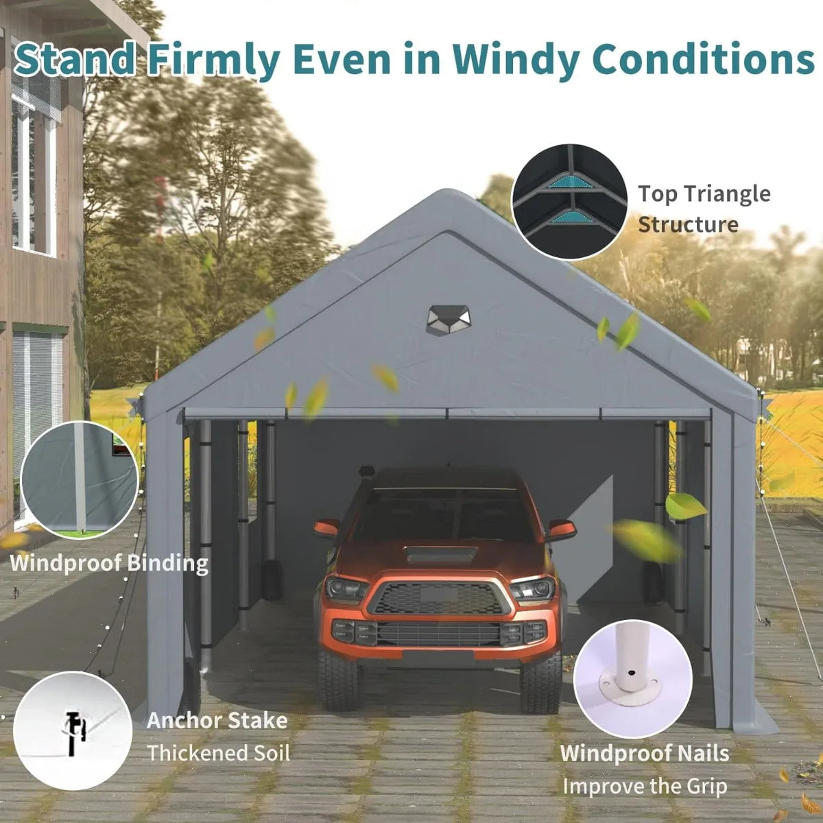 Heavy Duty Carport Canopy