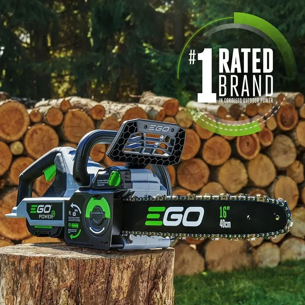 16-Inch 56V Lithium-ion Cordless Chainsaw