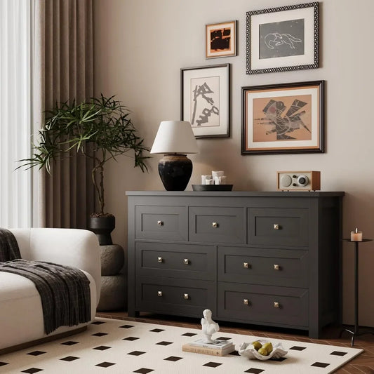 Farmhouse Wood Chest of Drawers