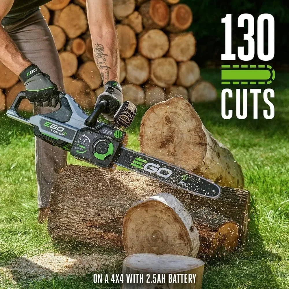 16-Inch 56V Lithium-ion Cordless Chainsaw