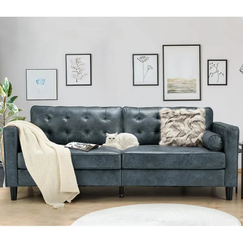 84.2” Mid-Century Sofa