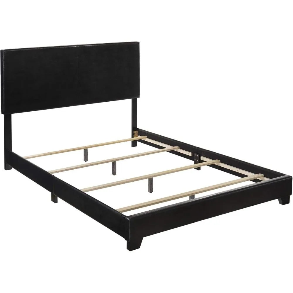 Upholstered Panel Bed, Full