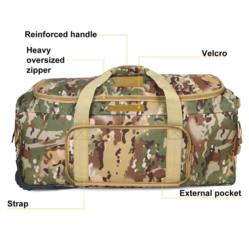 Large Capacity Military Tactical Travel Bag