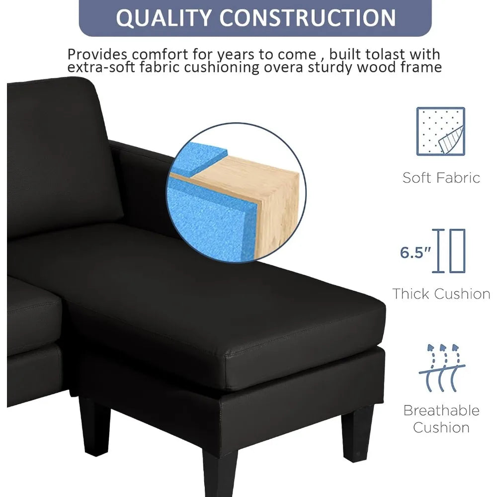 Convertible Sectional Sofa Couch