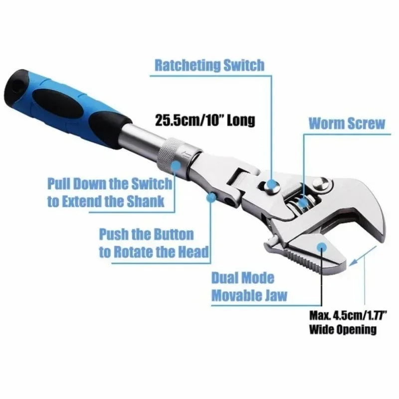 Multifunction 5 in1 Torque Wrench